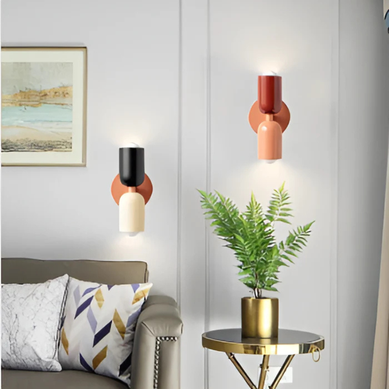 GlowDuo – Stilvolle zwei-seitige LED-Wandleuchte für modernes Wohnen