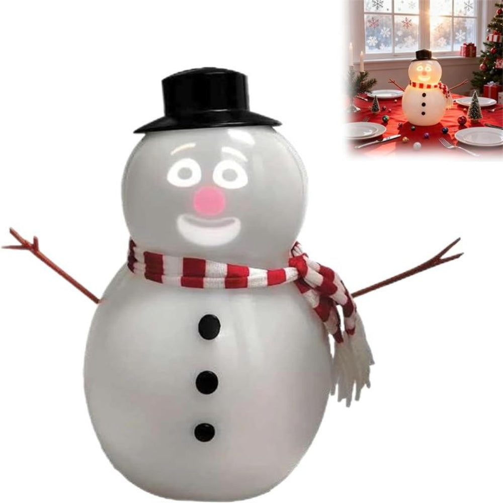 Animierter Schneemann Deko-Lichtprojektor, Geschenk & Display