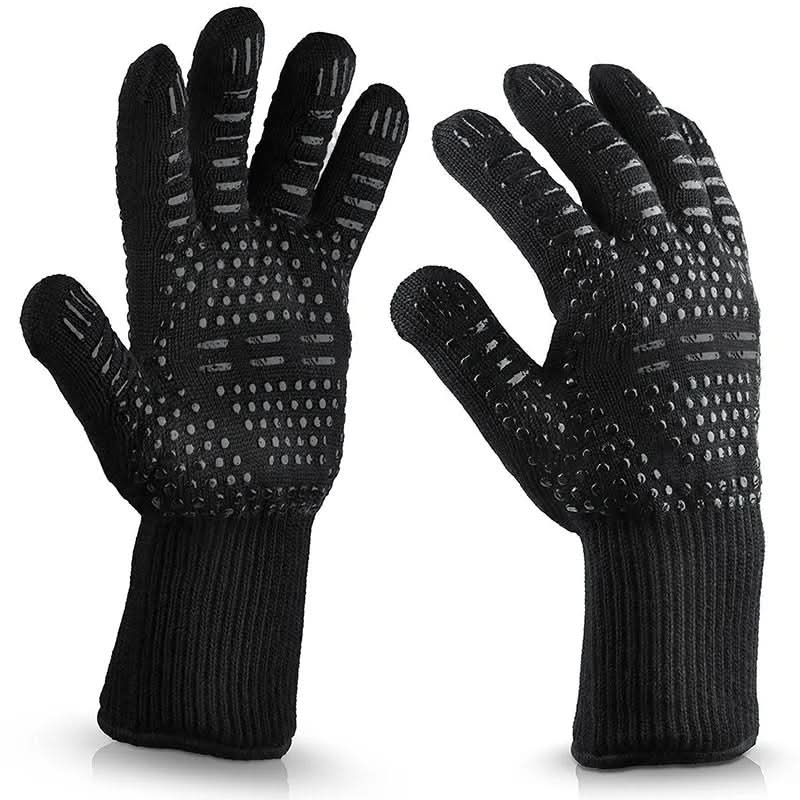 | Extrem hitzebeständige Schutzhandschuhe für Grill und Küche