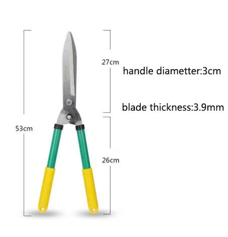 Langstiel-Gartenschere, robust, ergonomisch, Obst & Hecken