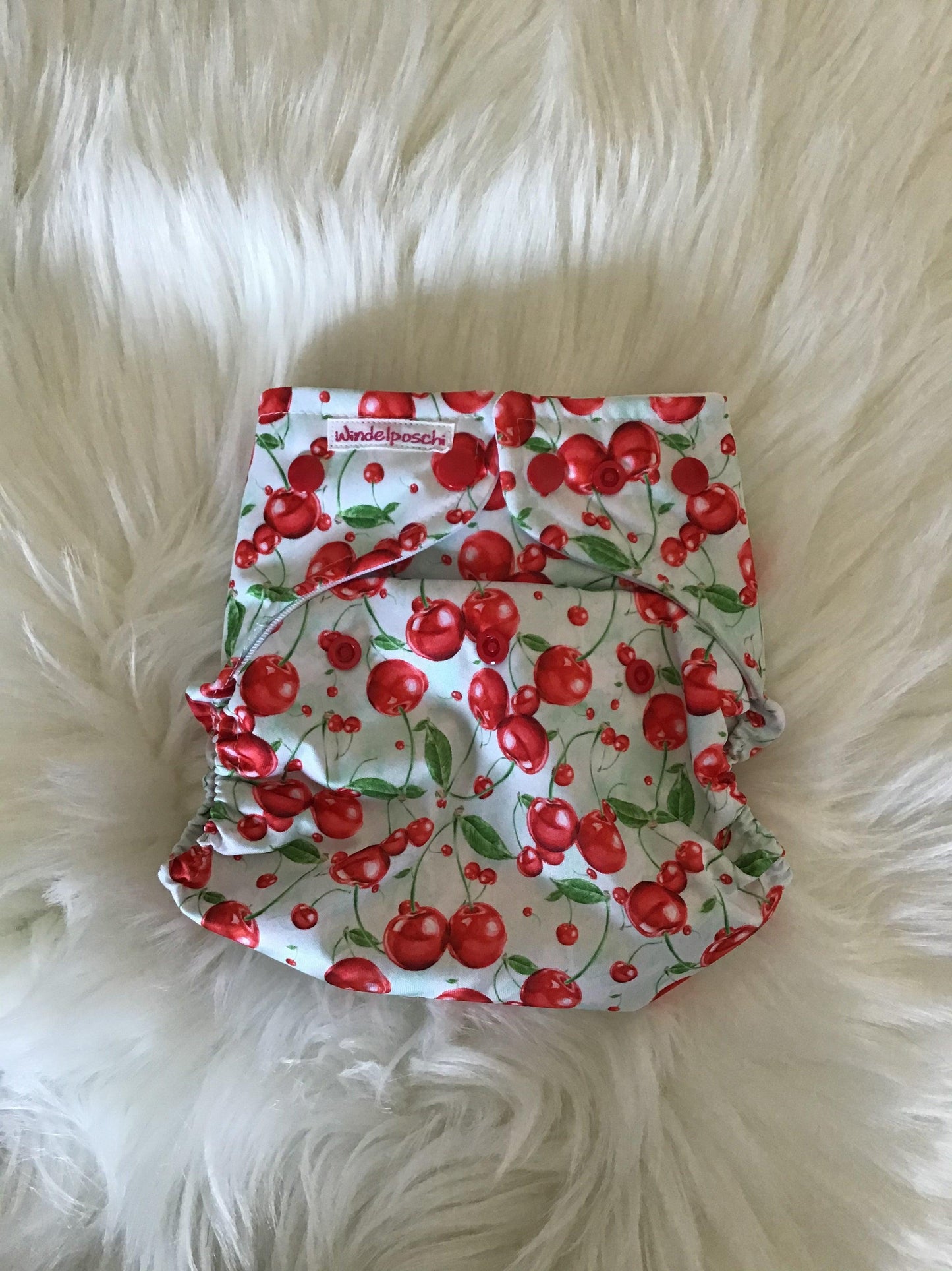 Windelposchi Überhose Onesize Kirschen