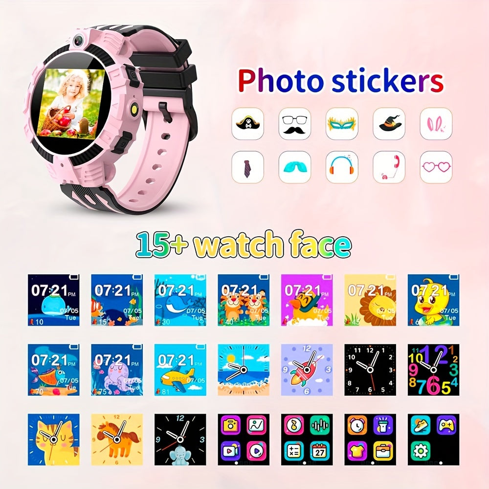 Kinder Smartwatch, Touchscreen, Kamera, USB wiederaufladbare Batterie