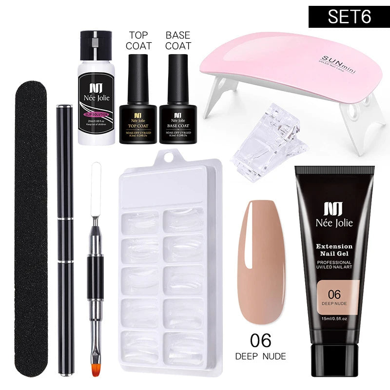 | Polygel Nail Starter Kit