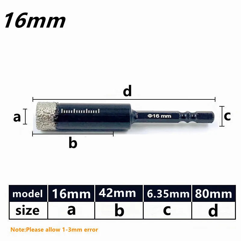 | Diamantbeschichtetes Bohrer Set
