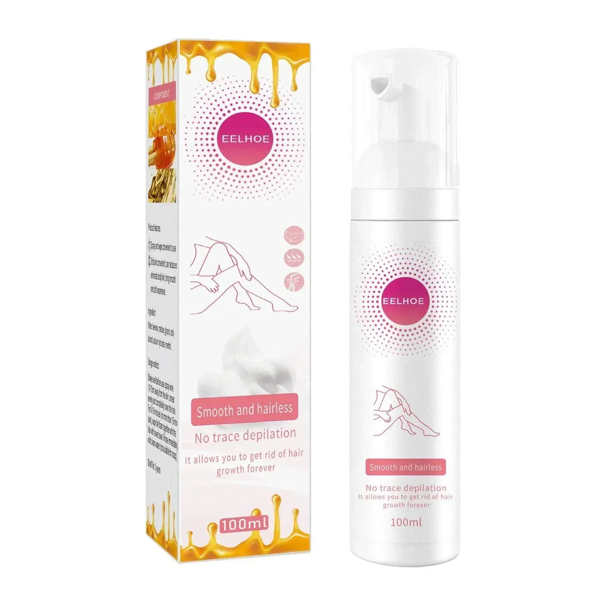 | Schaum-Haarentfernungspray