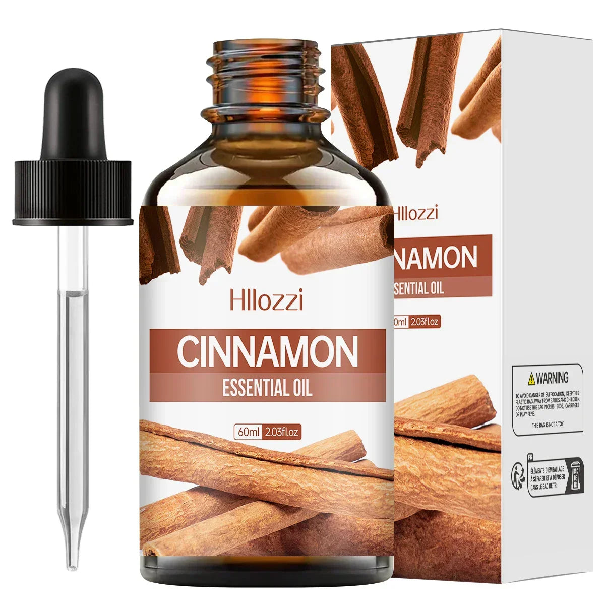 Zimt ätherisches Öl, 100% rein, Aromatherapie, Diffuser & Massage