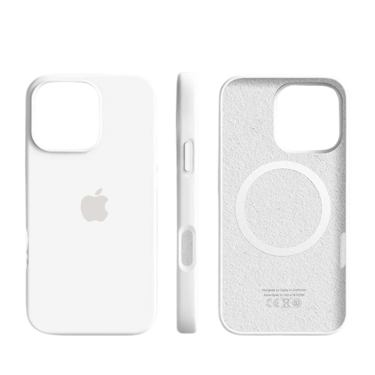 | MagSafe-kompatible Silikonhülle mit Soft-Touch Oberfläche für iPhone