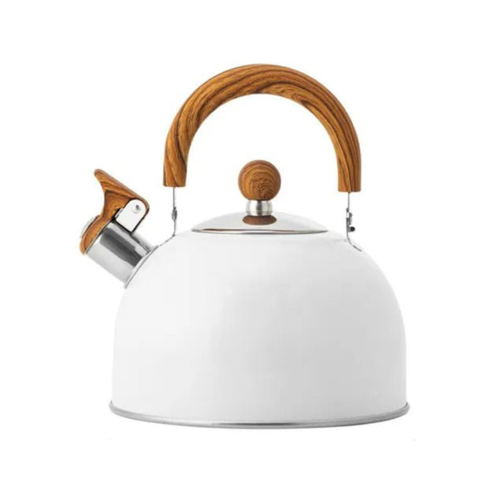 | Velvettle Edelstahl Pfeifkessel – Elegantes Design, Schnelles Kochen & Induktionskompatibel (3L)