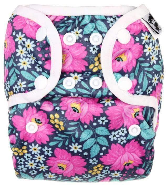 Anavy Überhose Newborn Drucki-Flowers - Windelposchi