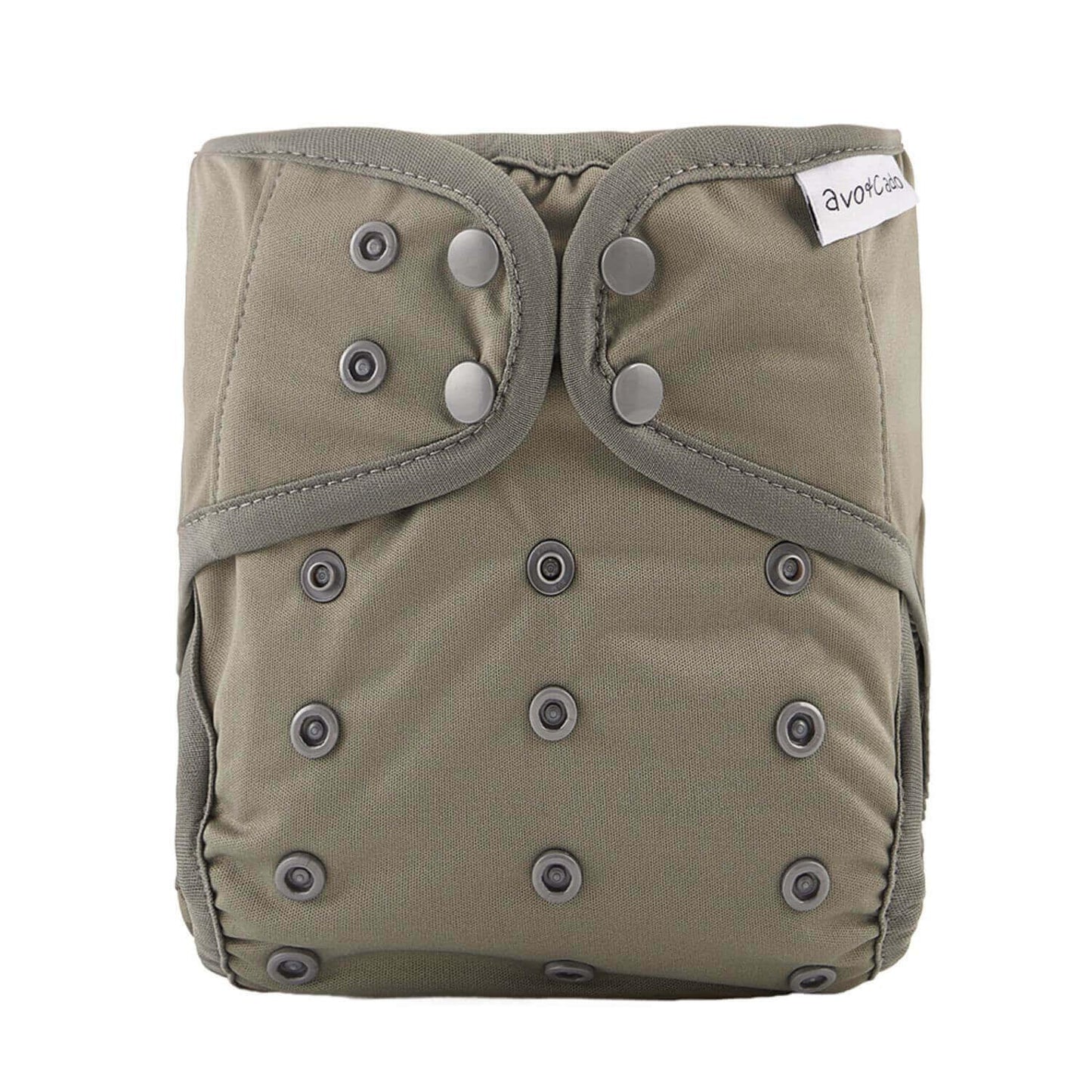 Avo&Cado Explorer Onesize Stoffwindel Überhose Grau - Windelposchi