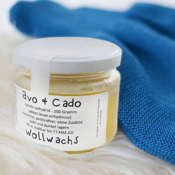 Avo&Cado Wollwachs (Lanolin) 200g - Windelposchi