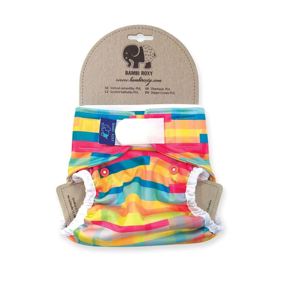 BambiRoxy Überhose Newborn Klett-Puzzle - Windelposchi