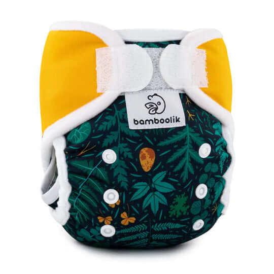 Bamboolik Minimi Überhose Farnkraut-Safran - Windelposchi