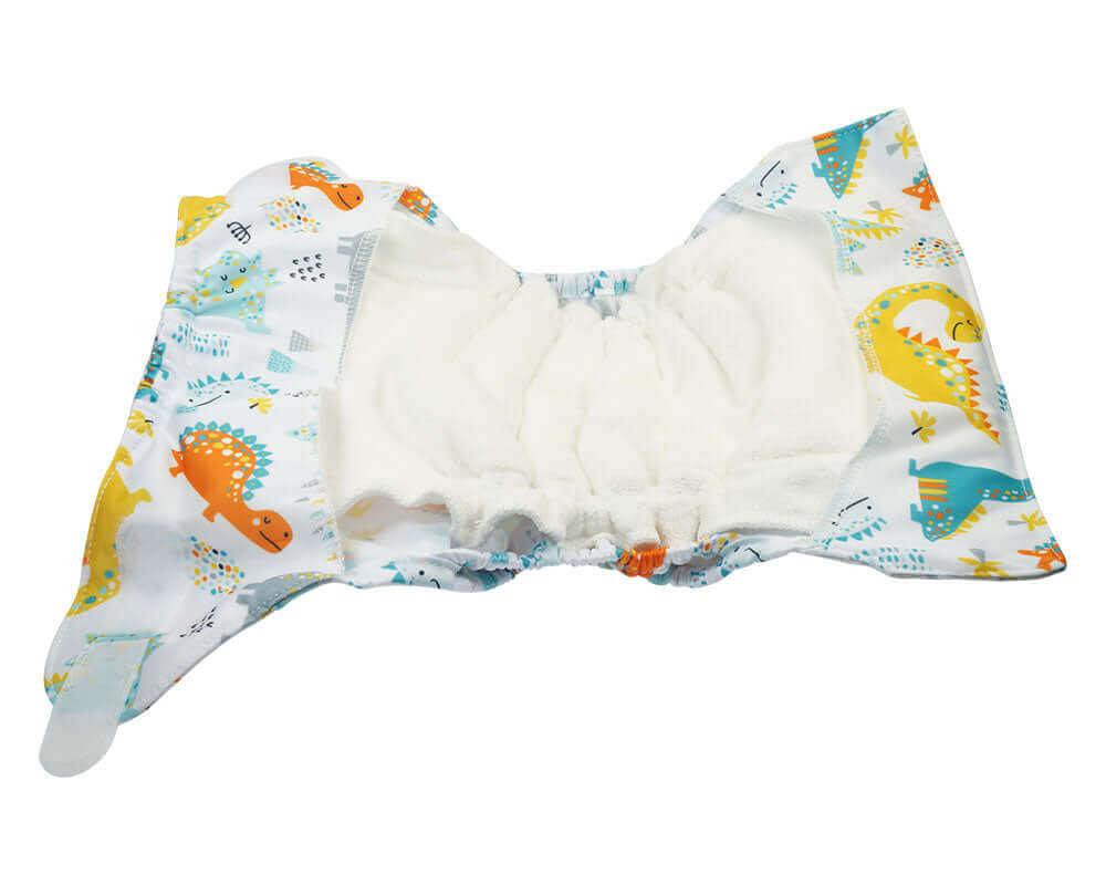 Blümchen 2in1 Kuschel Einlage Bio-Baumwolle Onesize/XL - Windelposchi