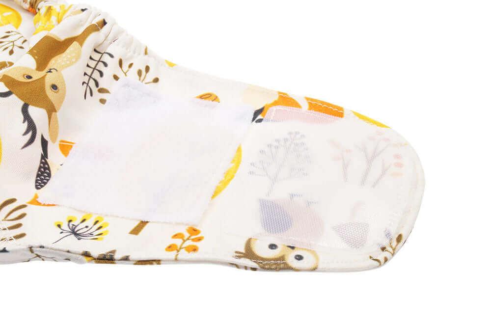Blümchen 2in1 Überhose XL Klett Mama Bär - Windelposchi