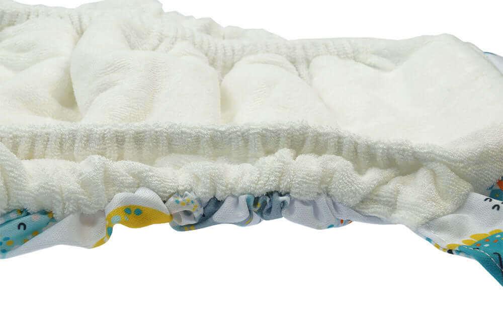Blümchen AIO Bambus Stoffwindel Klett Einhorn - Windelposchi