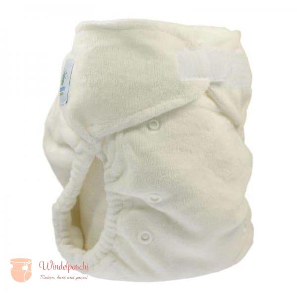 Blümchen Bambus Höschenwindel Onesize Klett/Drucki - Windelposchi