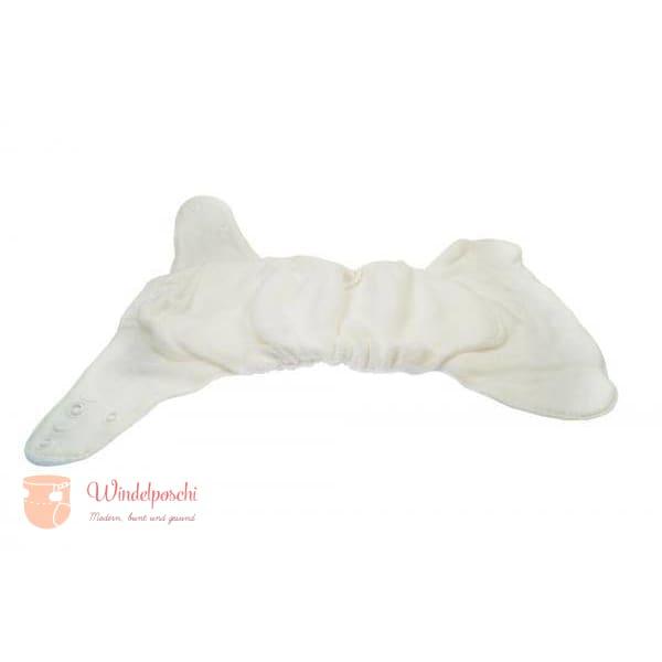 Blümchen Kuschel Höschenwindel Slimfit Onesize Klett/Drucki - Windelposchi