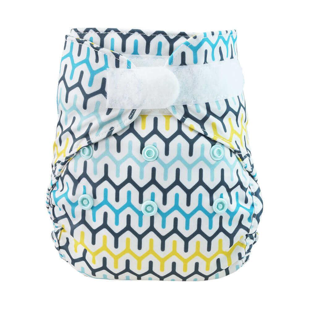 Blümchen Newborn Überhose Fance - Windelposchi