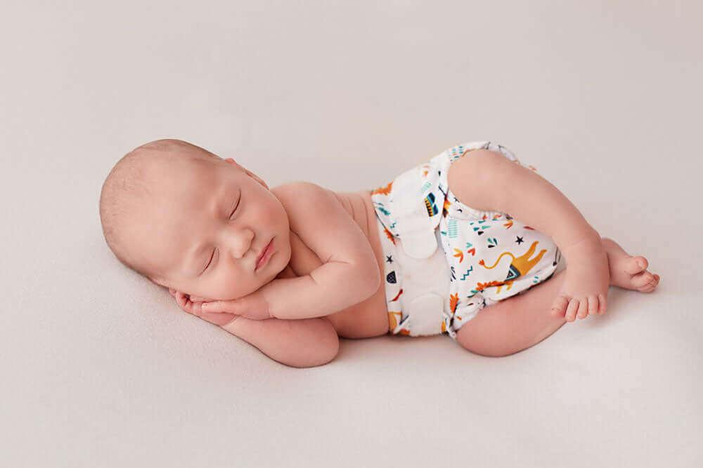 Blümchen Newborn Überhose Koala Liebe - Windelposchi