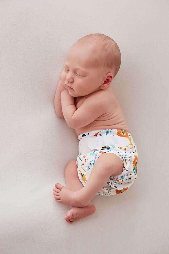 Blümchen Newborn Überhose Mama Bär - Windelposchi