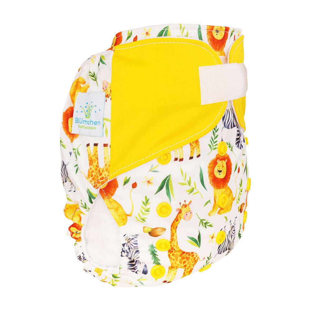 Blümchen Pocketwindel Klett Zebra - Windelposchi