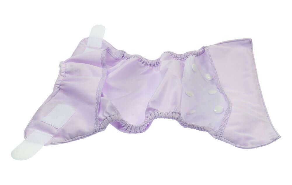 Blümchen Überhose Newborn Slimfit Mandarine - Windelposchi