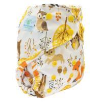 Blümchen Überhose Onesize Drucki Waldtiere - Windelposchi