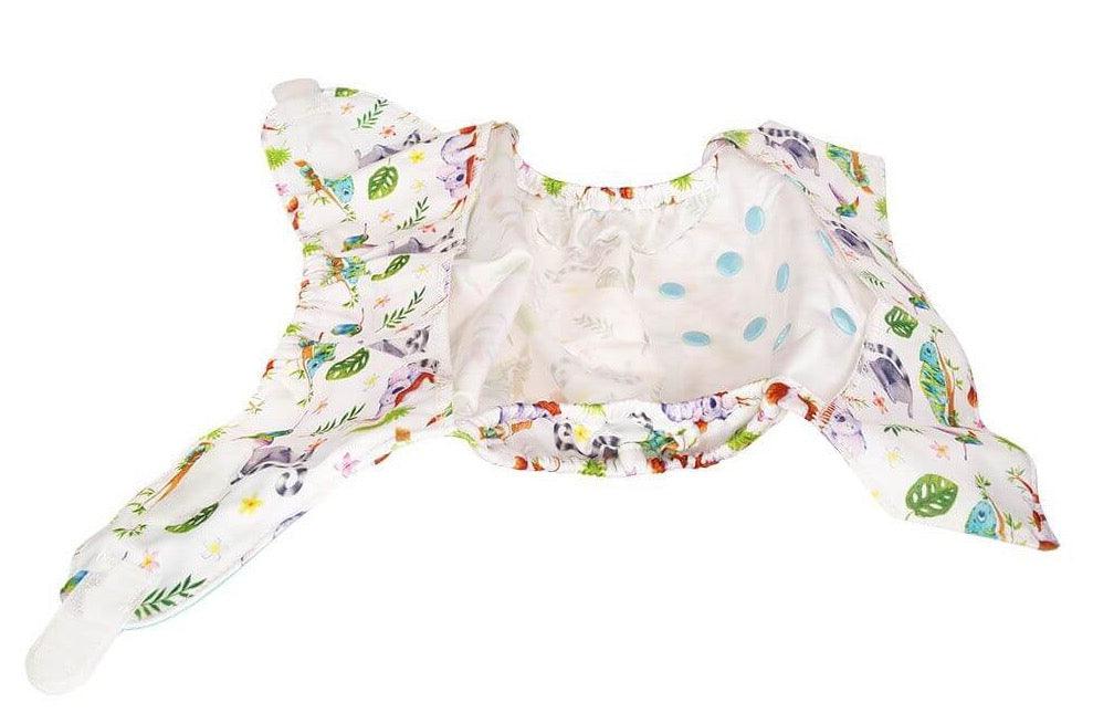Blümchen Überhose Onesize Klett Lieblingstiere - Windelposchi