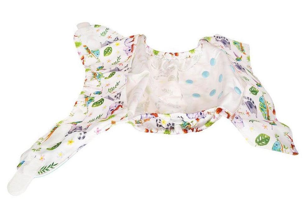Blümchen Überhose Onesize Klett Mähbäh - Windelposchi