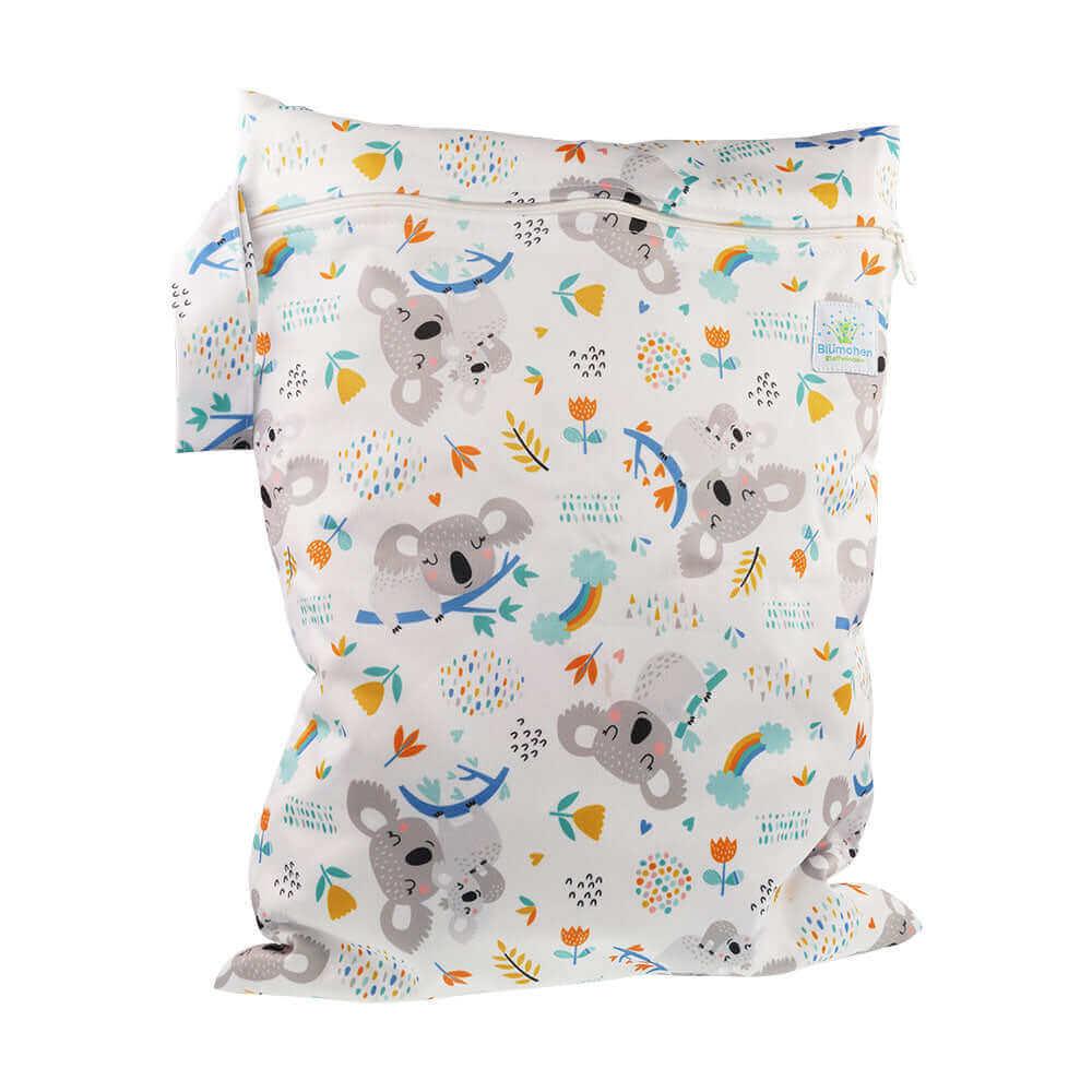 Blümchen Wetbag Koala Liebe - Windelposchi