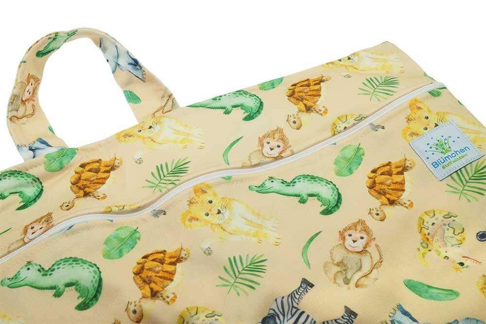 Blümchen Wetbag XL Afrika - Windelposchi