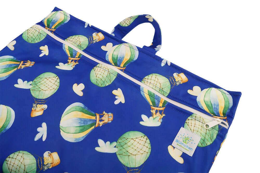 Blümchen Wetbag XL Ballon - Windelposchi