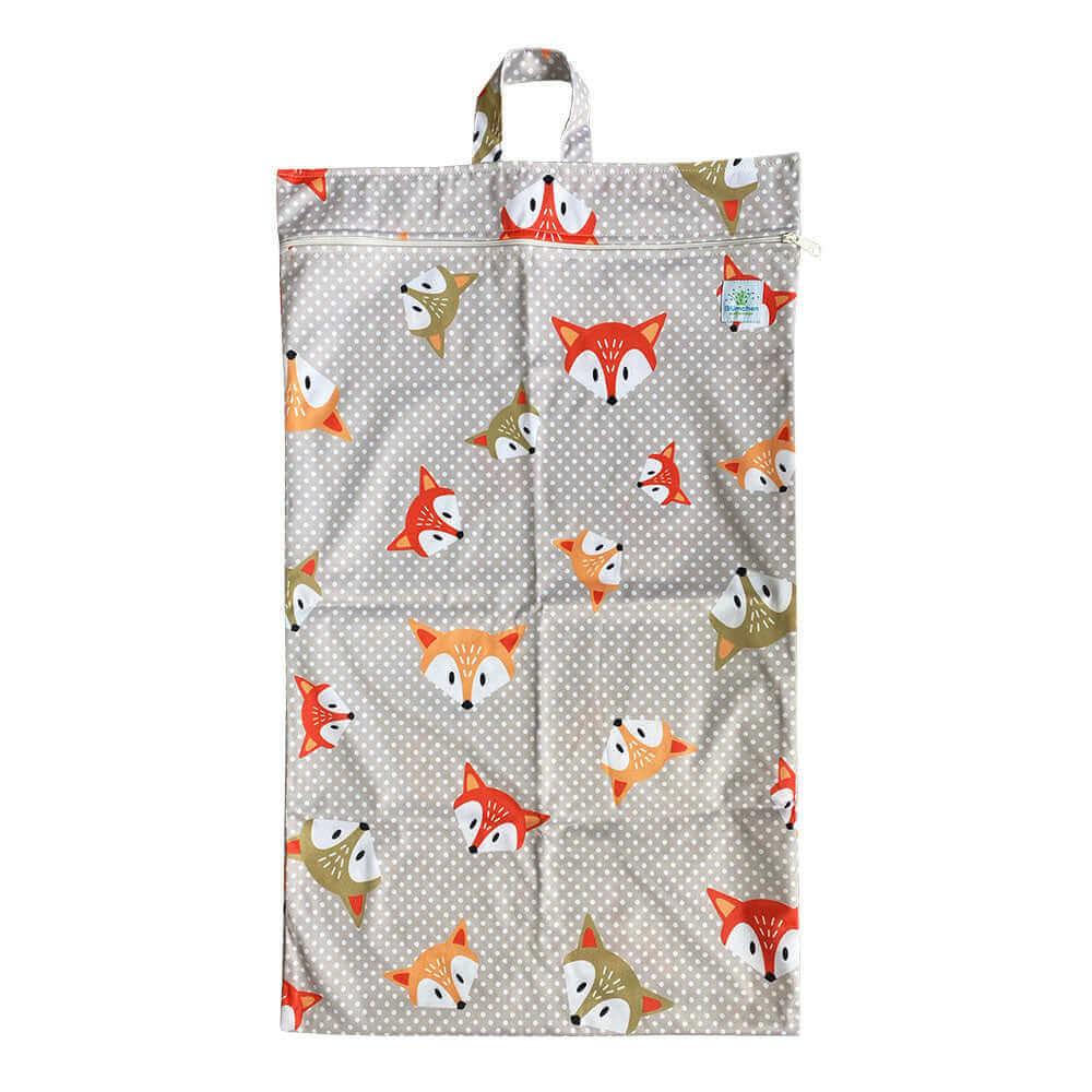 Blümchen Wetbag XL Mama Bär - Windelposchi