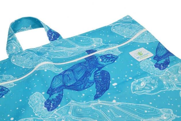 Blümchen Wetbag XL Schildkröten - Windelposchi