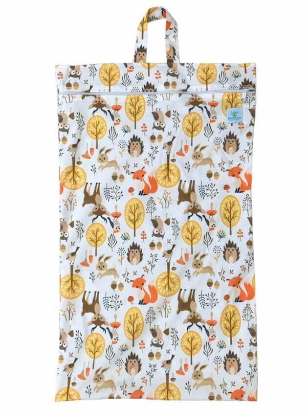 Blümchen Wetbag XL Waldtiere - Windelposchi