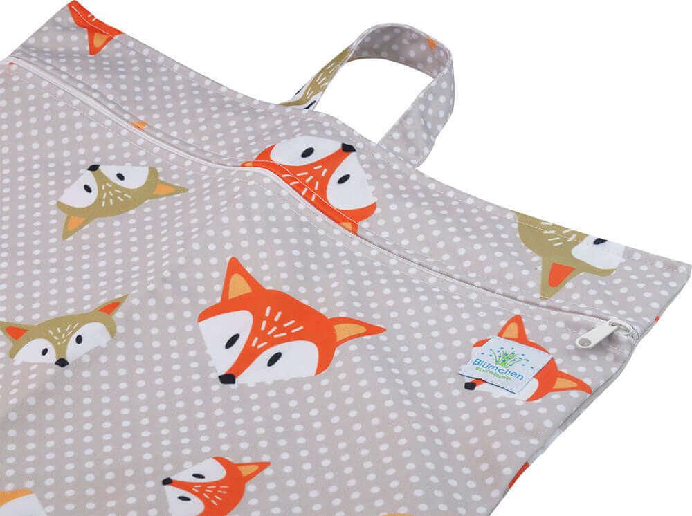 Blümchen Wetbags XL Funny Fox - Windelposchi