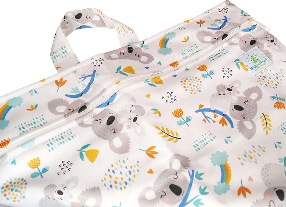 Blümchen Wetbags XL Koala Liebe - Windelposchi