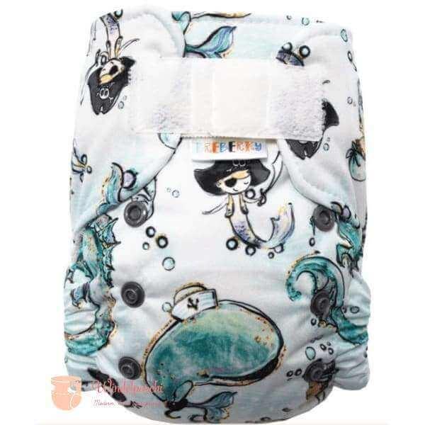 Breberky AI2 Stoffwindel Newborn Unterwasser Pirat - Windelposchi
