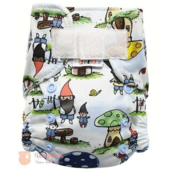 Breberky AI2 Stoffwindel Newborn Zwerge inkl. Bambus Prefold - Windelposchi