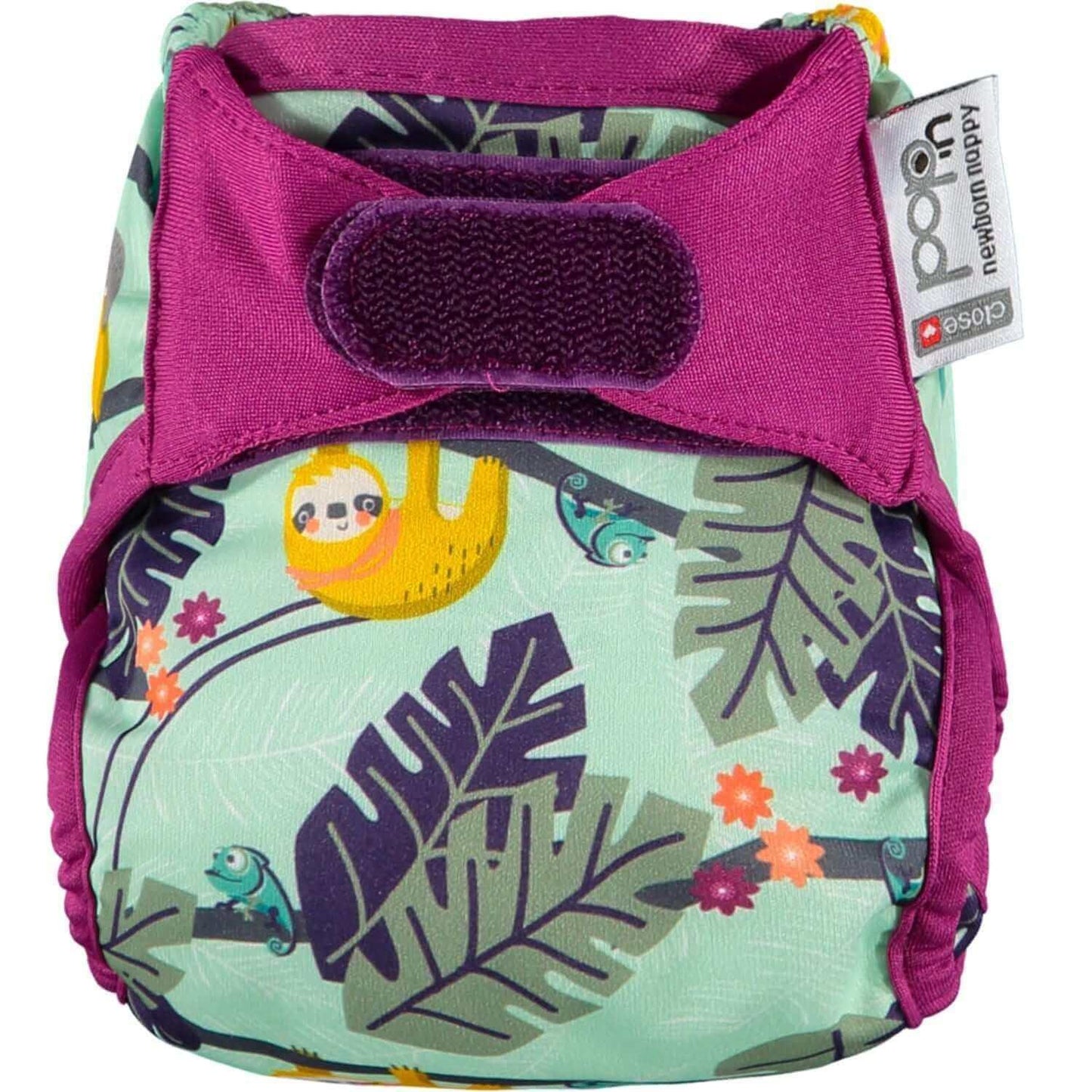 Close Pop In SIO Stoffwindeln Newborn Faultier - Windelposchi