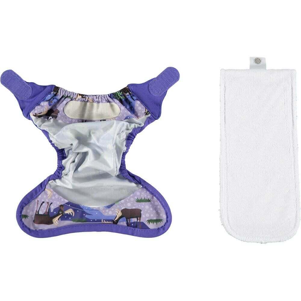 Close Pop In SIO Stoffwindeln Newborn Faultier - Windelposchi
