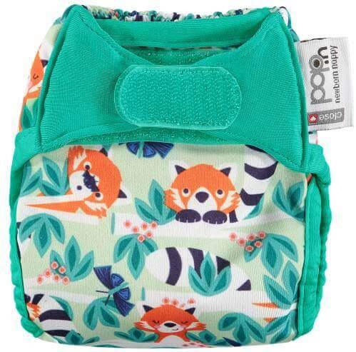 Close Pop In SIO Stoffwindeln Newborn Red Panda - Windelposchi
