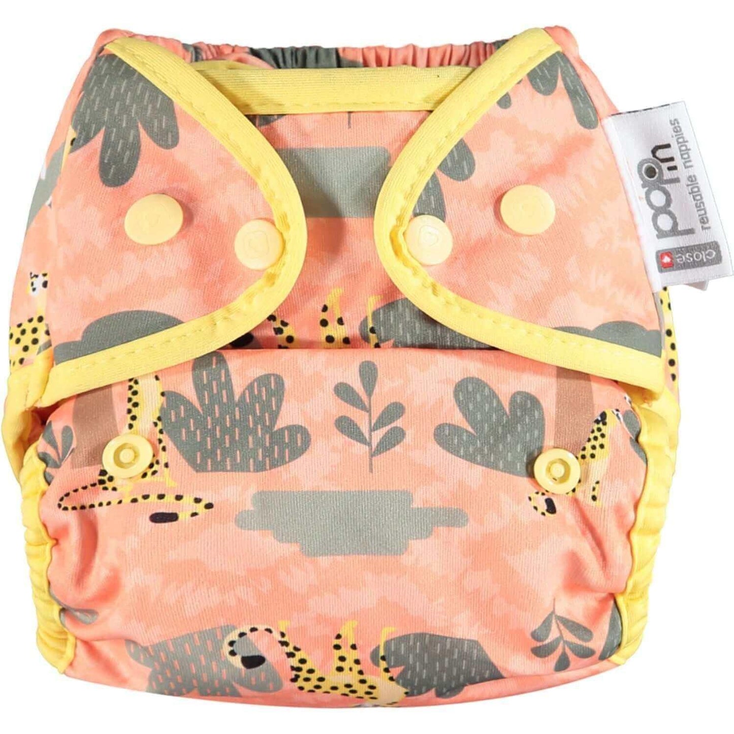 Close Pop In Überhose Onesize Drucki Gepard - Windelposchi