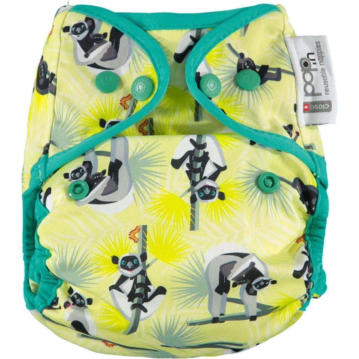 Close Pop In Überhose Onesize Drucki Lemur - Windelposchi