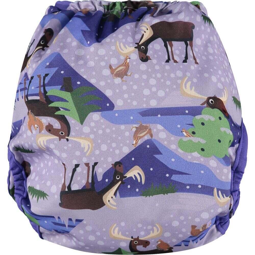 Close Pop In Überhose Onesize Drucki Puffin - Windelposchi