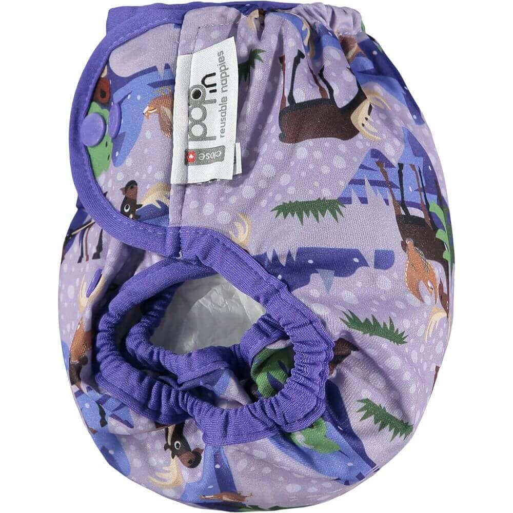 Close Pop In Überhose Onesize Drucki Puffin - Windelposchi