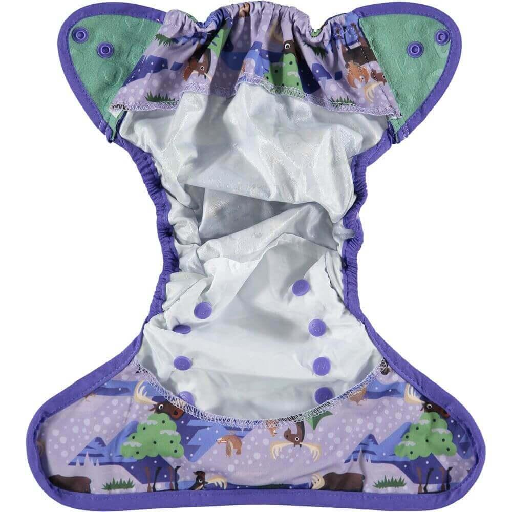 Close Pop In Überhose Onesize Drucki Puffin - Windelposchi
