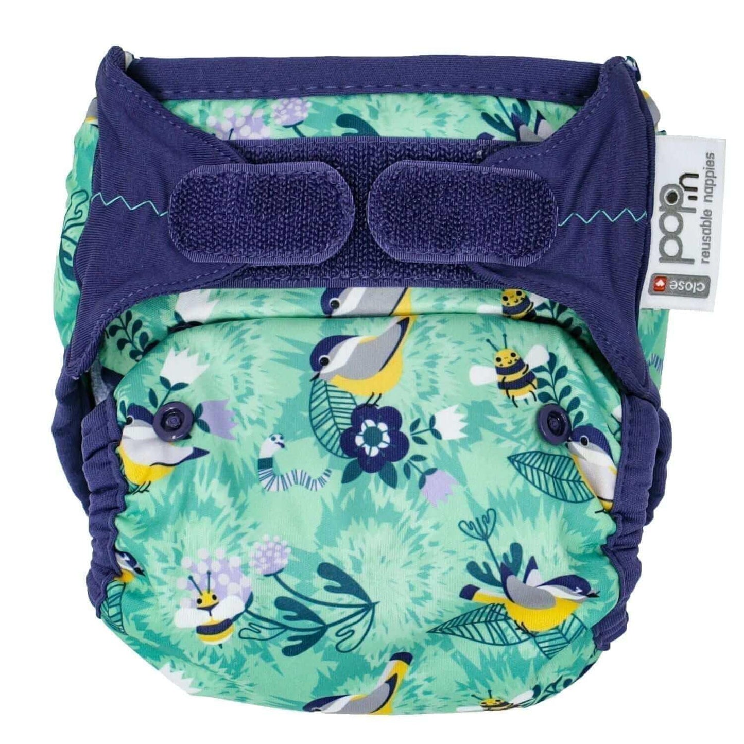 Close Pop In Überhose Onesize Klett Round the Garden - Windelposchi