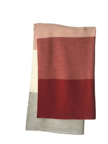Disana Strickdecke Bordeaux/Rose - Windelposchi